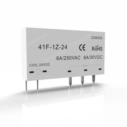 KY41F Single relay 1NO1NC/Ith: 6A 24VDC