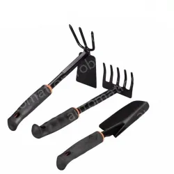 Hole shovel + five-tooth rake + dual-purpose nail rake hoe