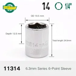 Dumbo-14mm-6.3mm series 1/4-11314